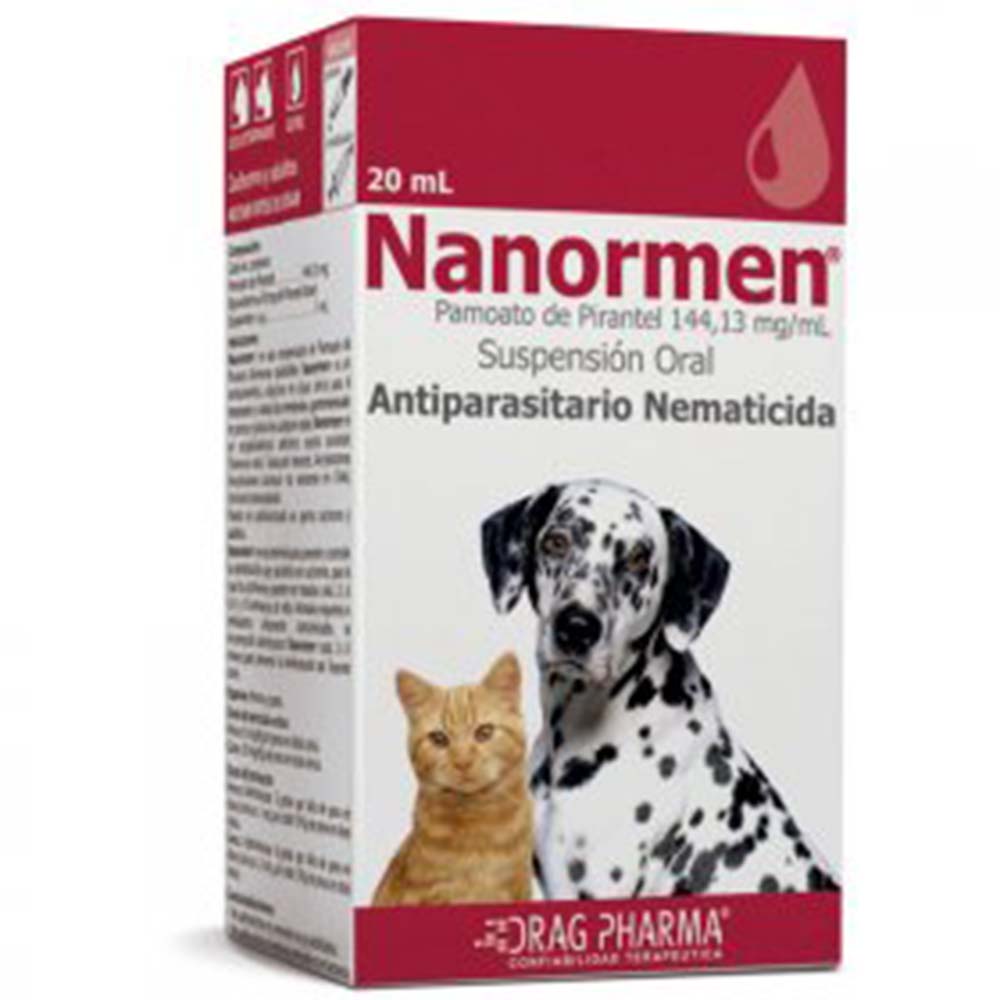 NANORMEN SUSP. PIRANTEL 5% 20ML