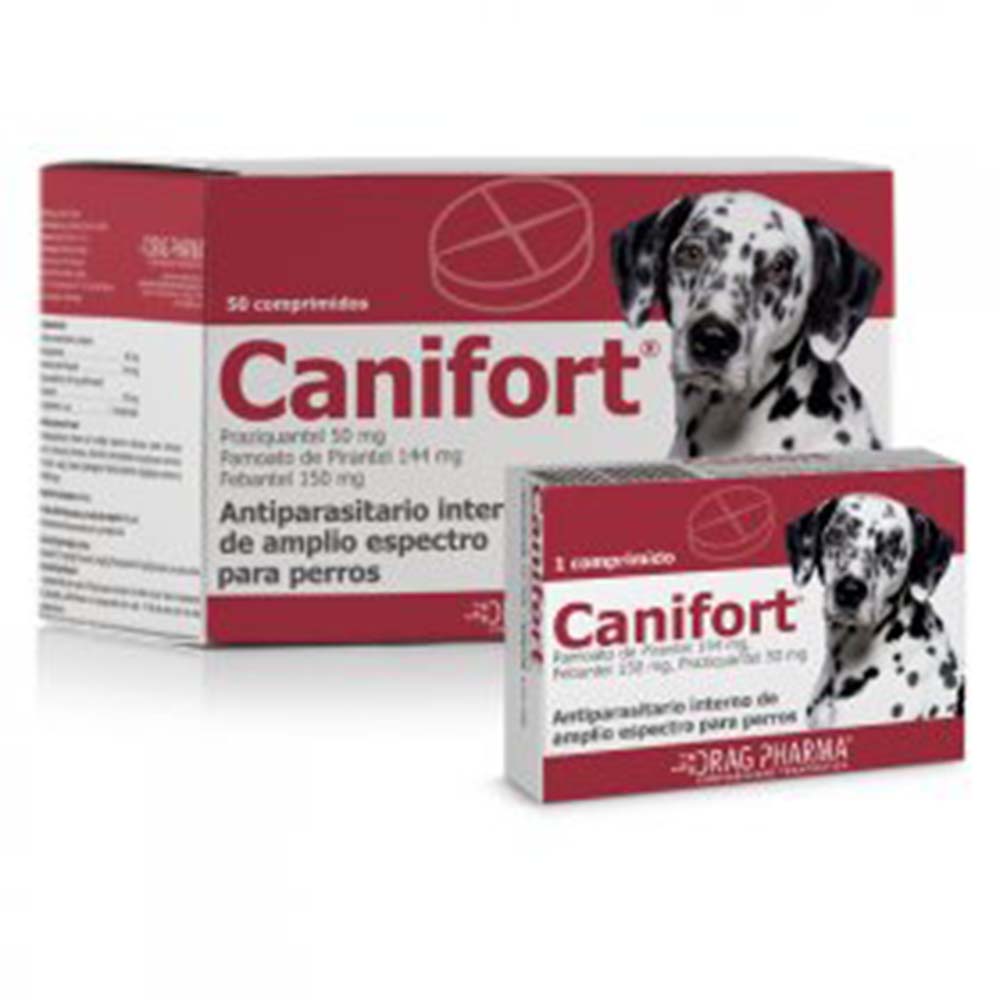 ANTIPARASITARIO CANIFORT 1 COMPRIMIDO