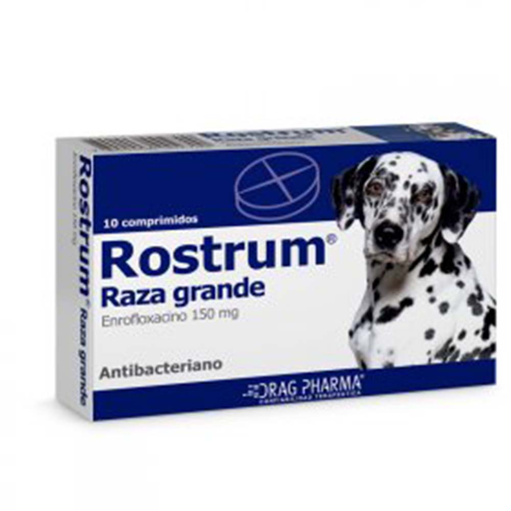 ROSTRUM ANTIBACTERIANO RAZA GRANDE 150MG