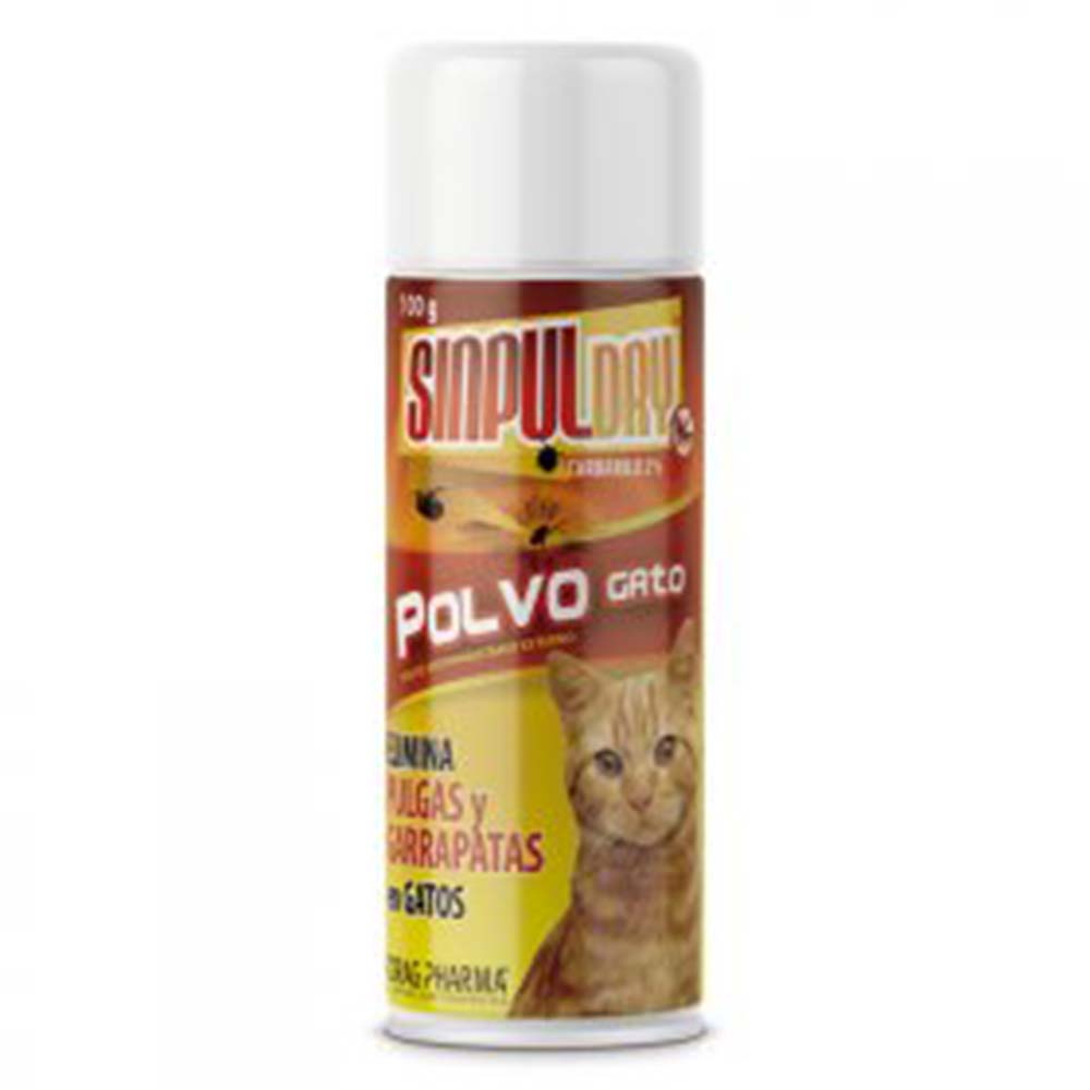 SINPUL DRY GATO 100GR ANTIPARASITARIO