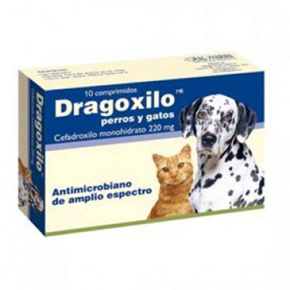 DRAGOXILO 220MG. X10 COMP. GATO/PERRO