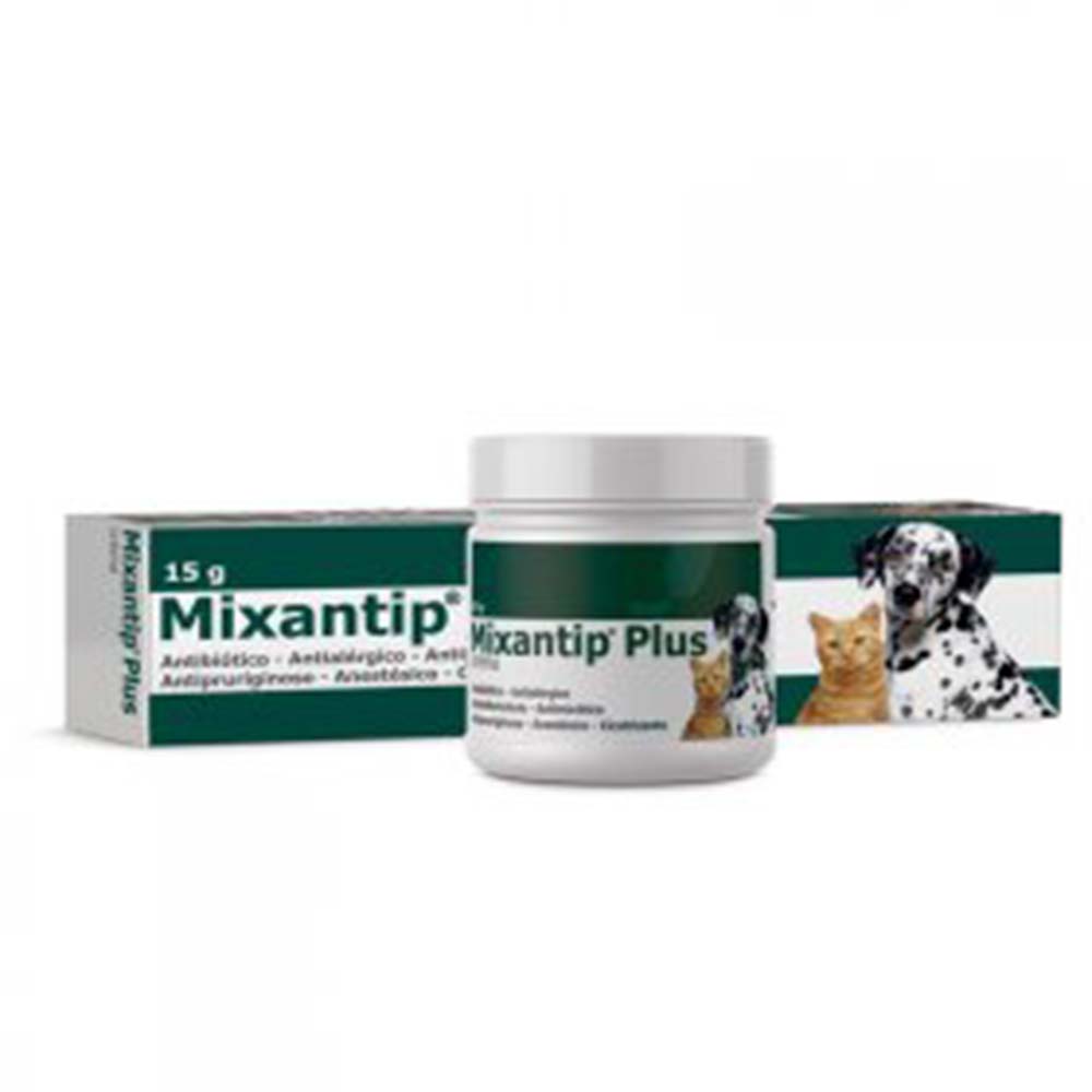 MIXANTIP PLUS CREMA ANTIBIOTICO 15GR