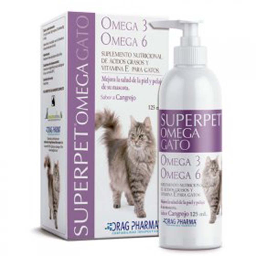 SUPERPET OMEGA 3-6 GATO 125ML S/CANGREJO
