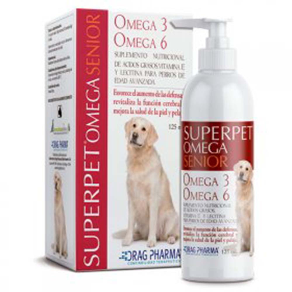 SUPERPET OMEGA 3-6 SENIOR 125ML S/HIGADO