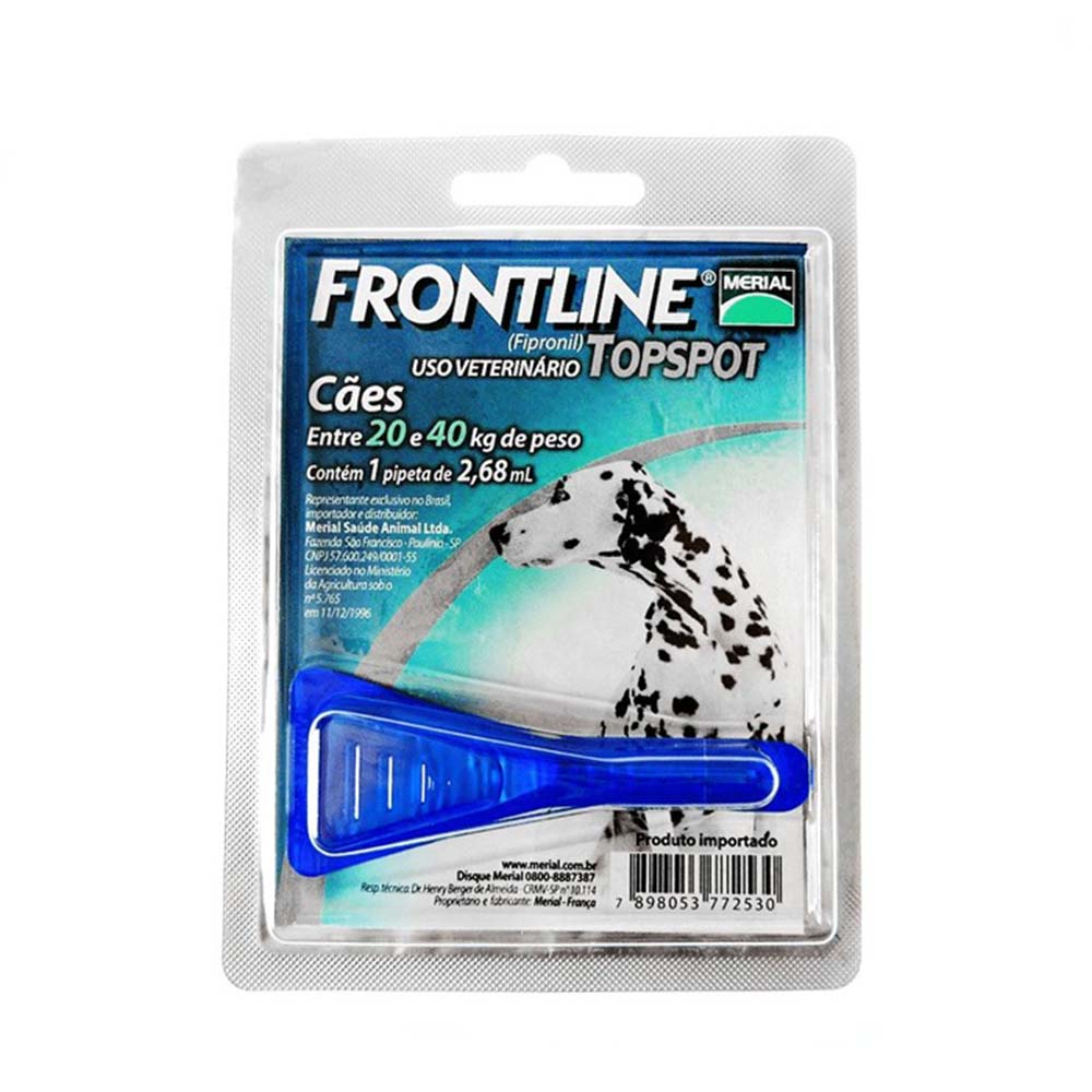 FRONTLINE TOP SPOT PIPETA 20-40KG