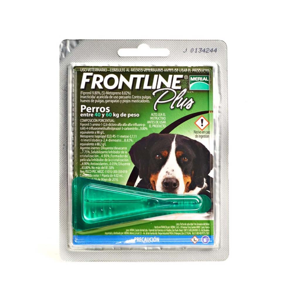FRONTLINE PLUS PIPETA 40-60KG