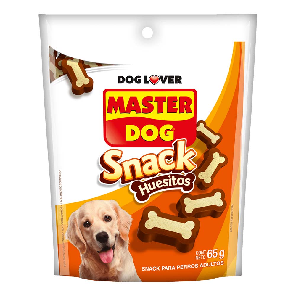 SNACK MASTERDOG HUESITOS 65GR