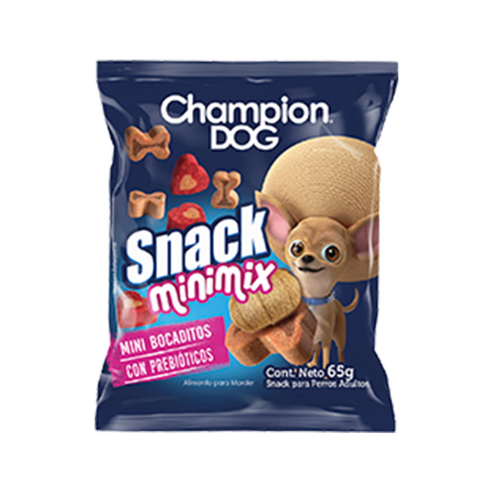 SNACK CHAMPION DOG MIX R. PEQUEÑAS 65GR
