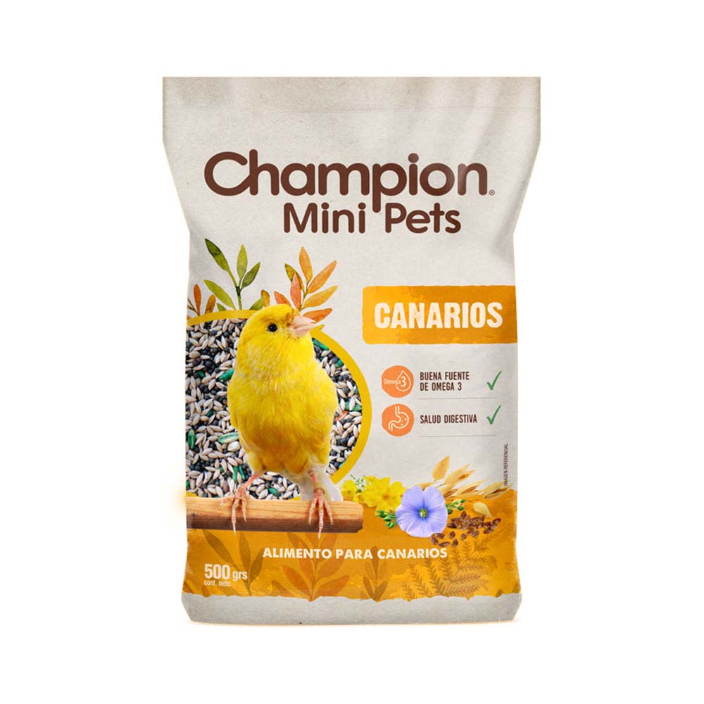 CHAMPION MINI PETS P/CANARIOS 500GR