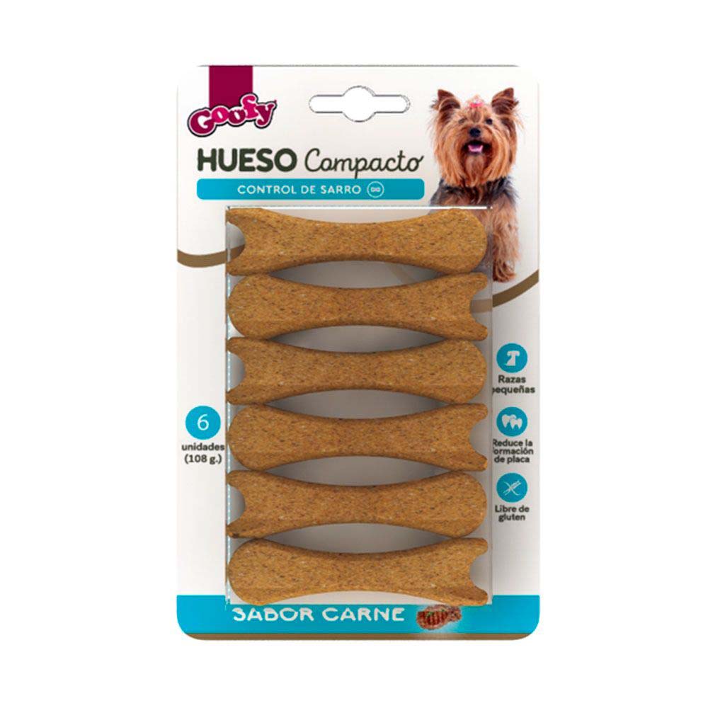 SNACK GOOFY HUESO COMPACTO BLISTER X6