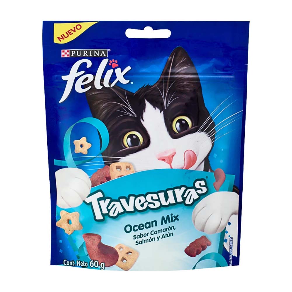 SNACK FELIX TRAVESURAS OCEAN MIX 60GR