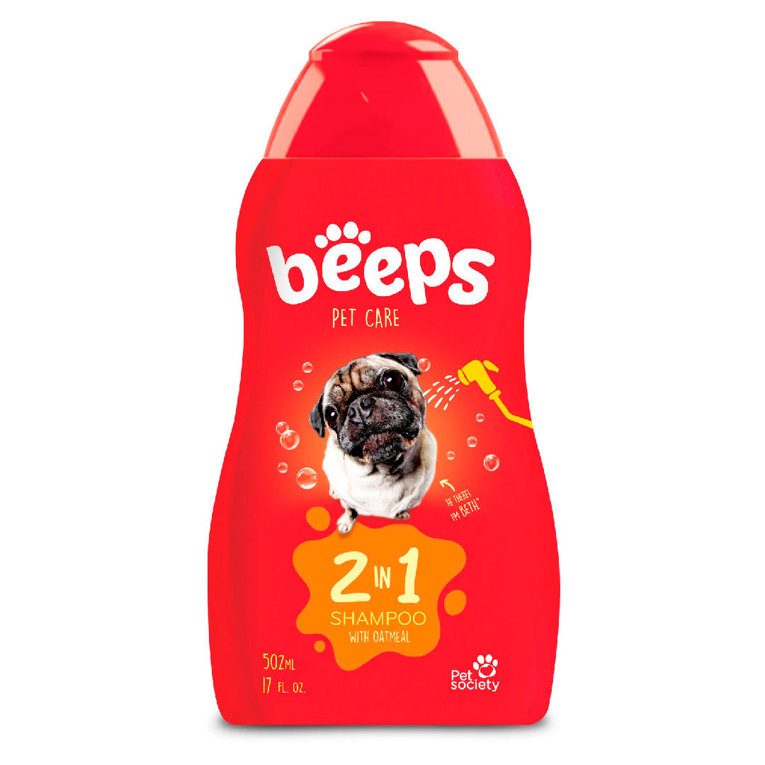 BEEPS SHAMPOO 2 EN 1 OATMEAL 502ML