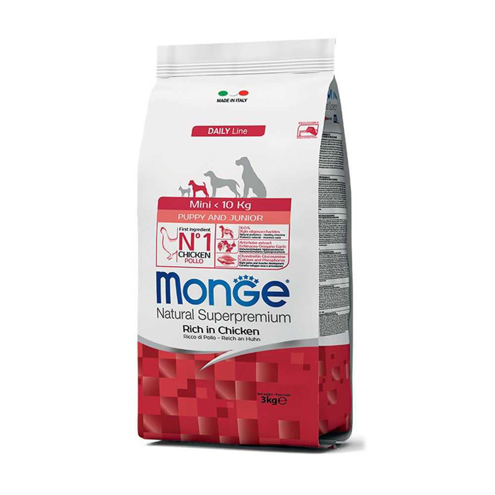 MONGE MINI PUPPY JUNIOR 3KG