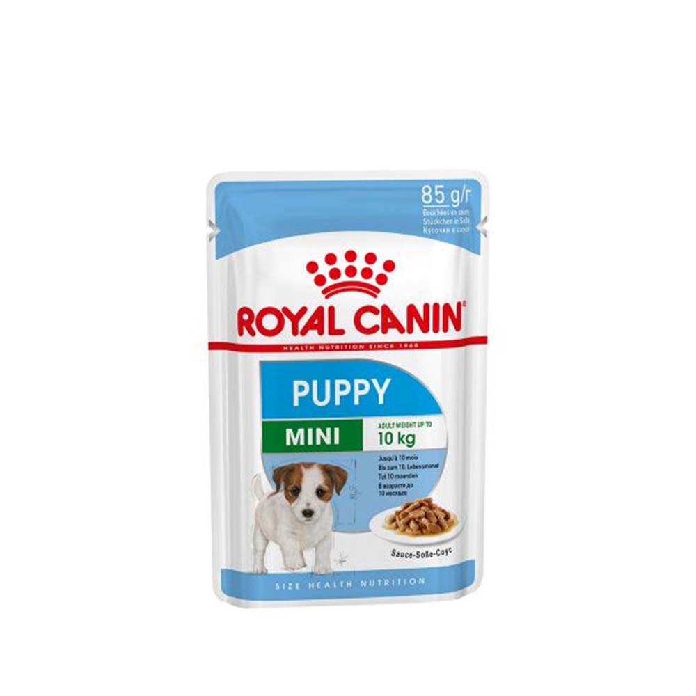 ROYAL SOBRE PERRO MINI PUPPY 85GR