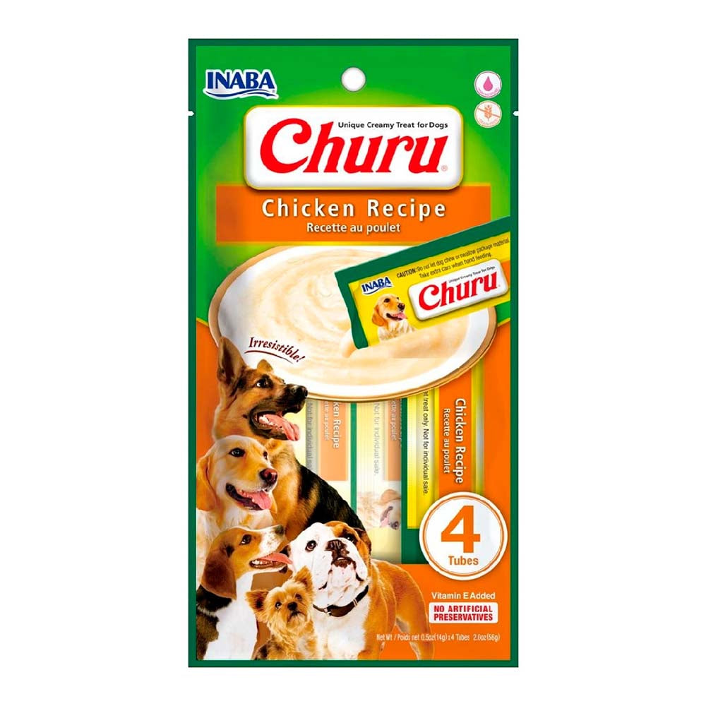 CHURU SOBRE PERRO POLLO 56GR