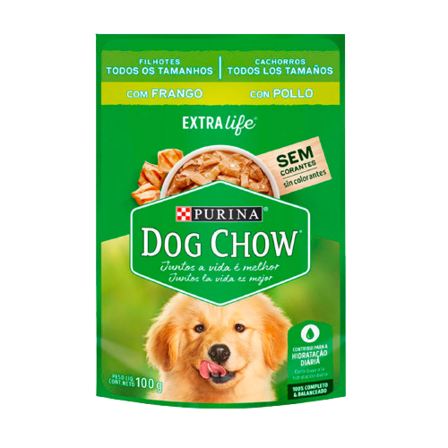 DOG CHOW SOBRE CACHORRO POLLO 100GR