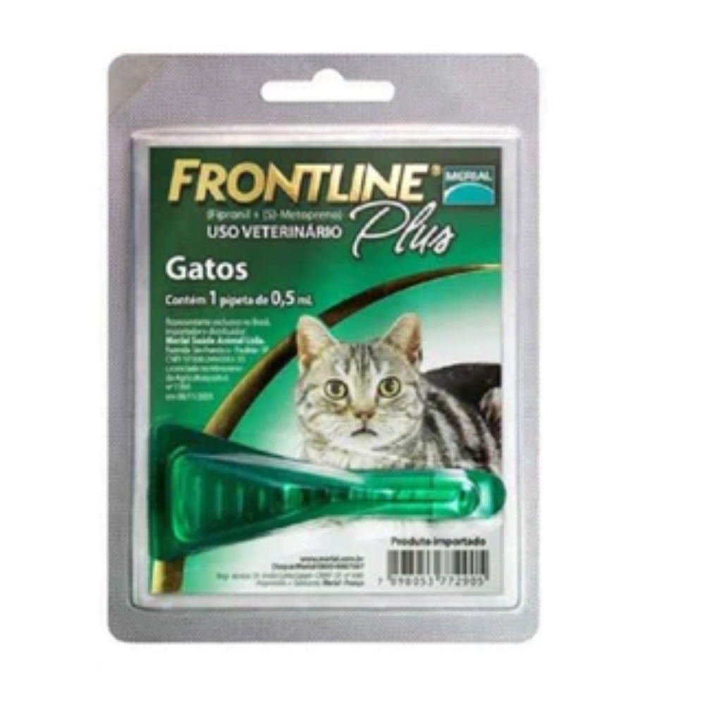 FRONTLINE PLUS PIPETA GATO 0.5