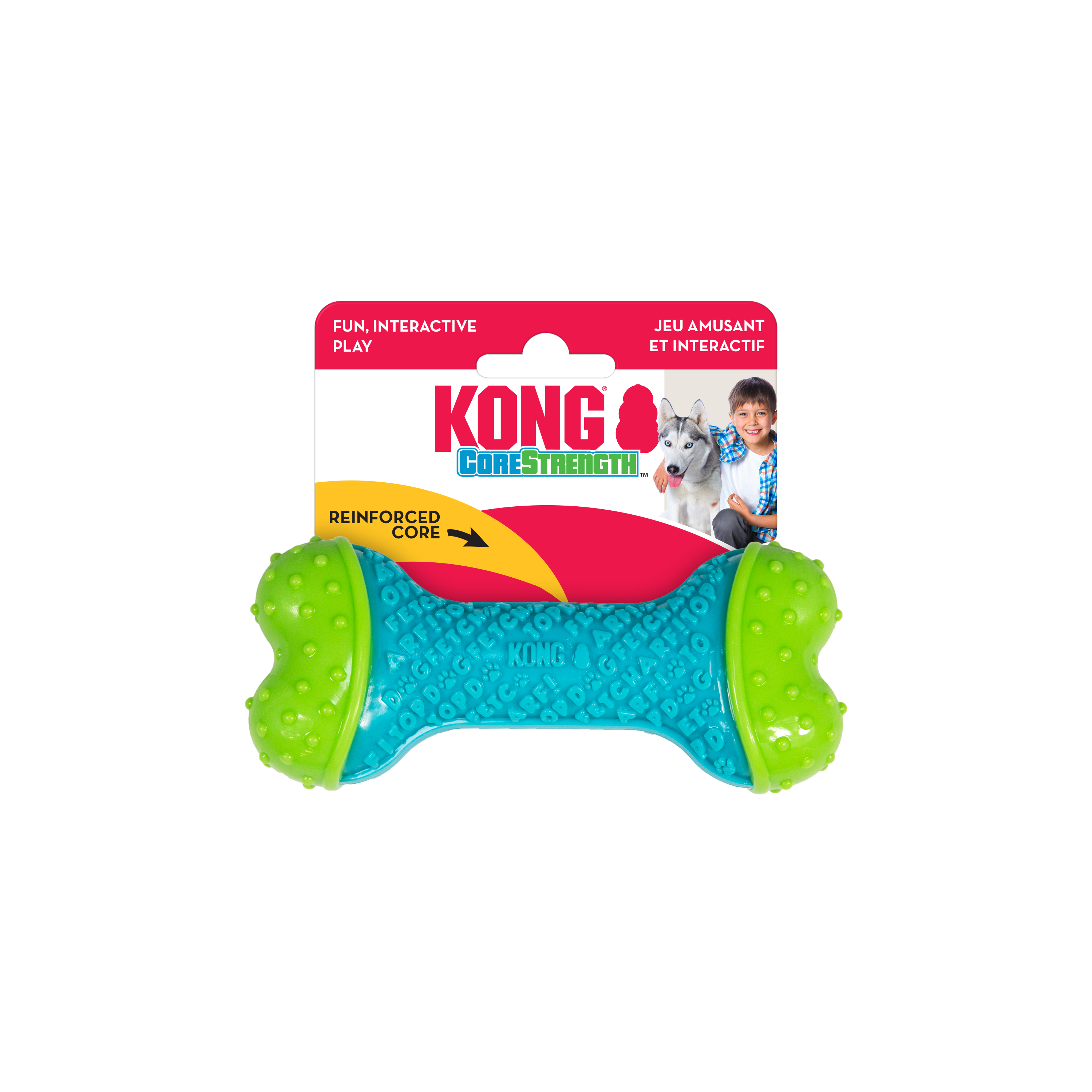 JUGUETE KONG CORESTRENGTH BONE DOG