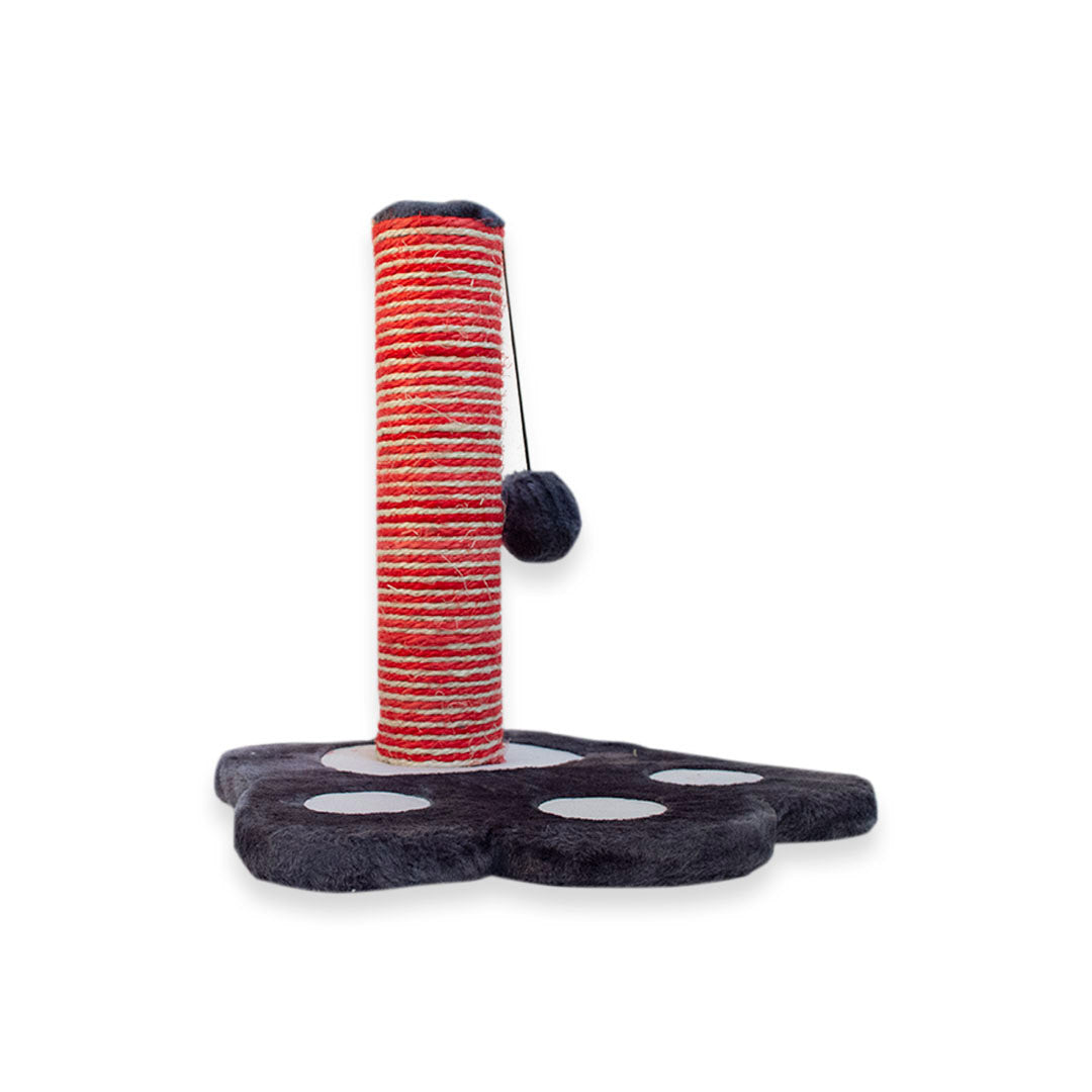 RASCADOR P/GATO BASE PATITA GRIS M5257