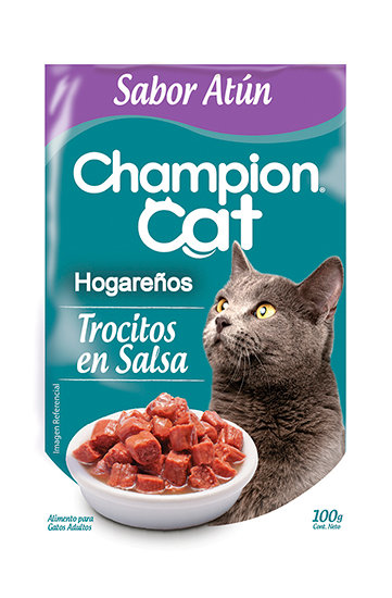 CHAMPION CAT SOBRE HOGAREÑO 100GR