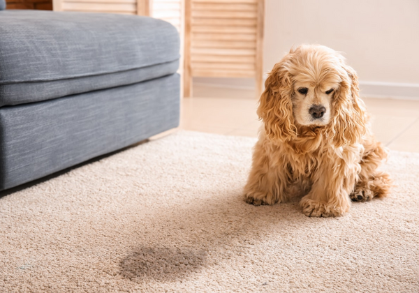 ¿Por qué los perritos orinan en casa? Causas y ayudas