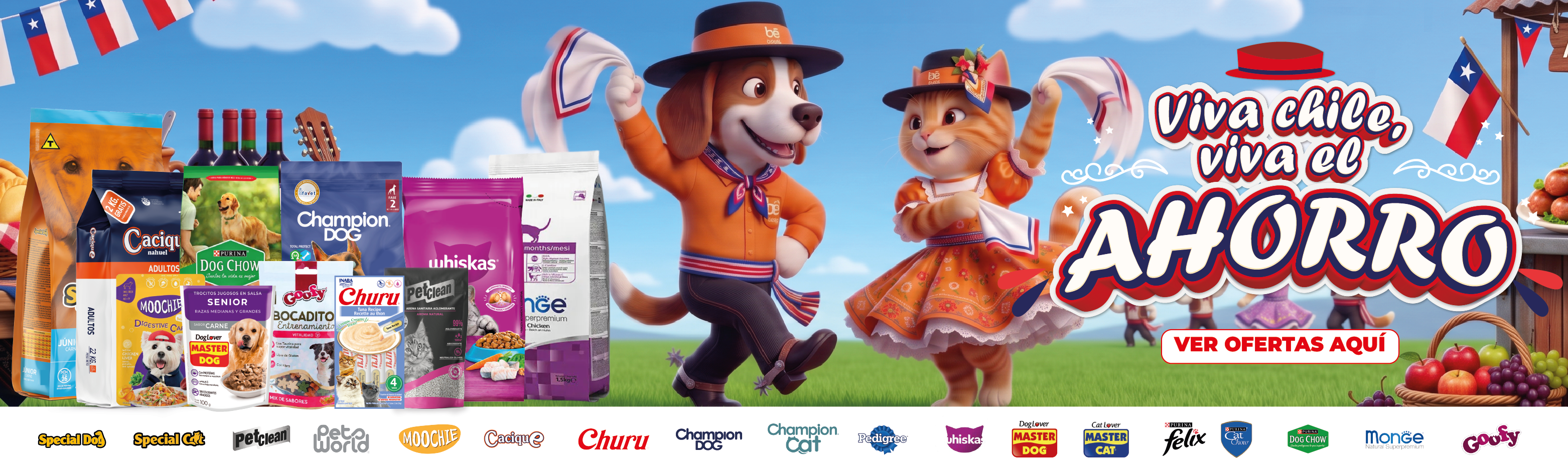 Ofertas Fiestas Patrias para Mascotas | Befoods Chile