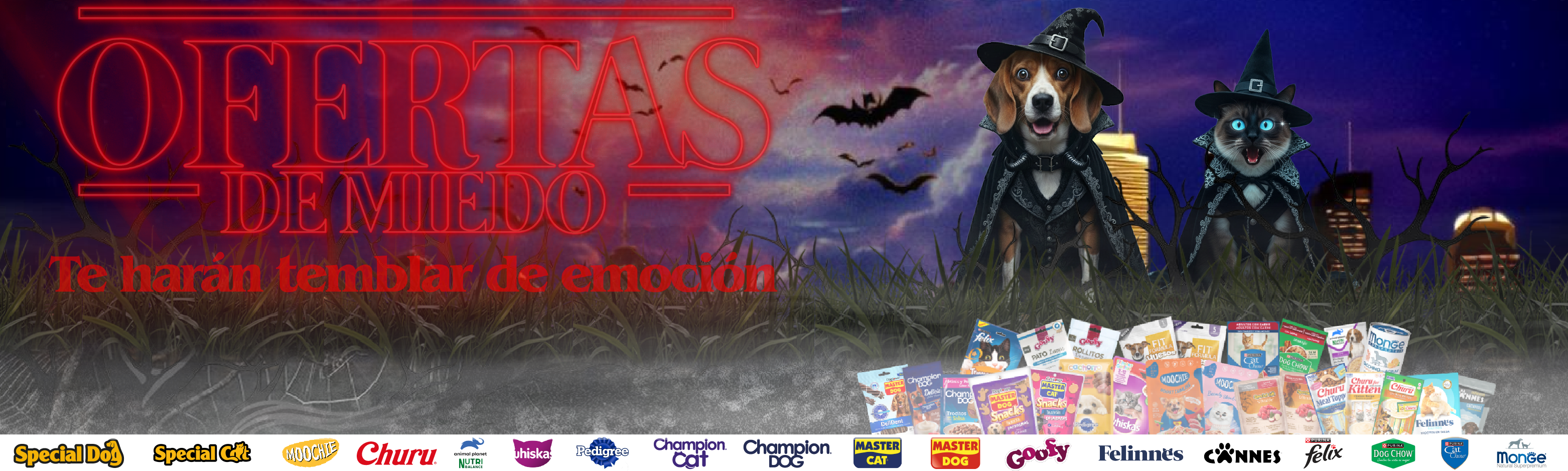 Ofertas de Halloween para tu mascota | Befoods