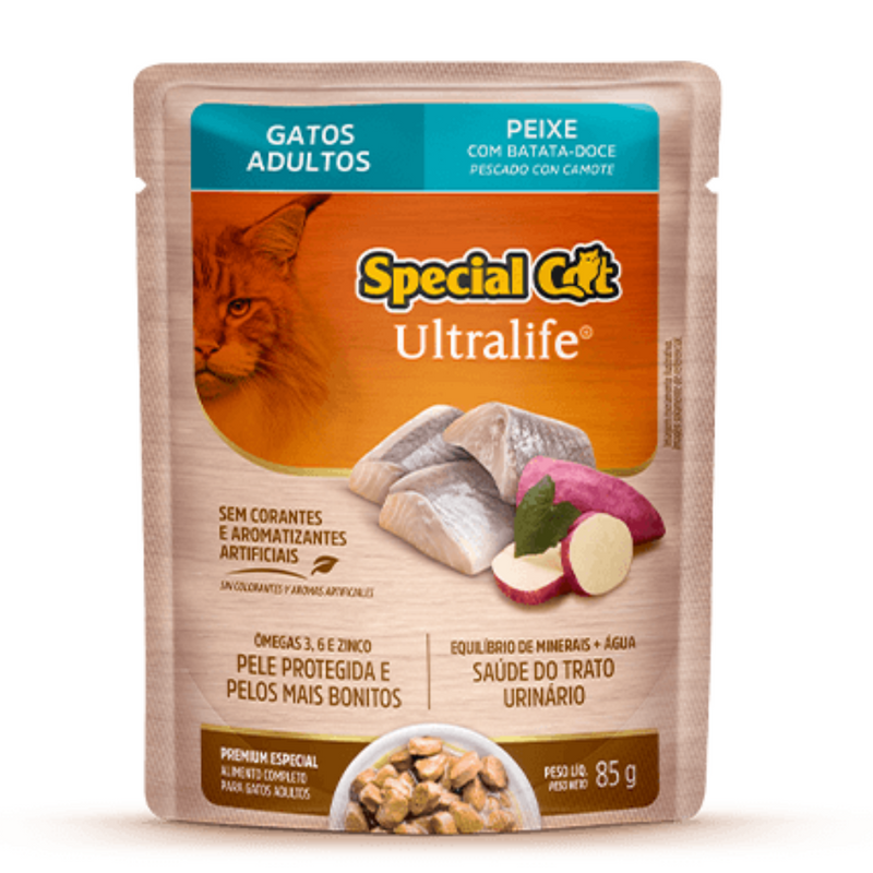 SPECIAL SOBRE CAT ADULTO PESCADO 85GR