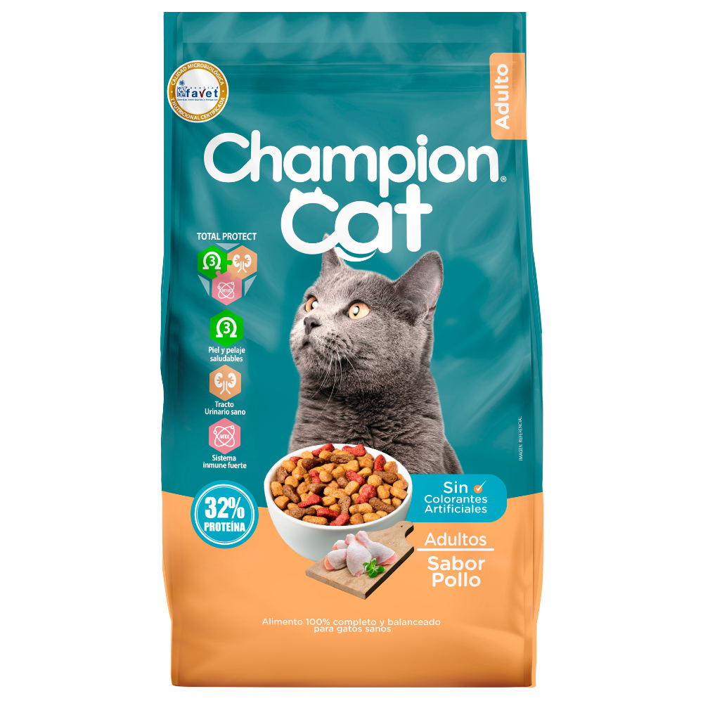 CHAMPION CAT S.POLLO 20KG