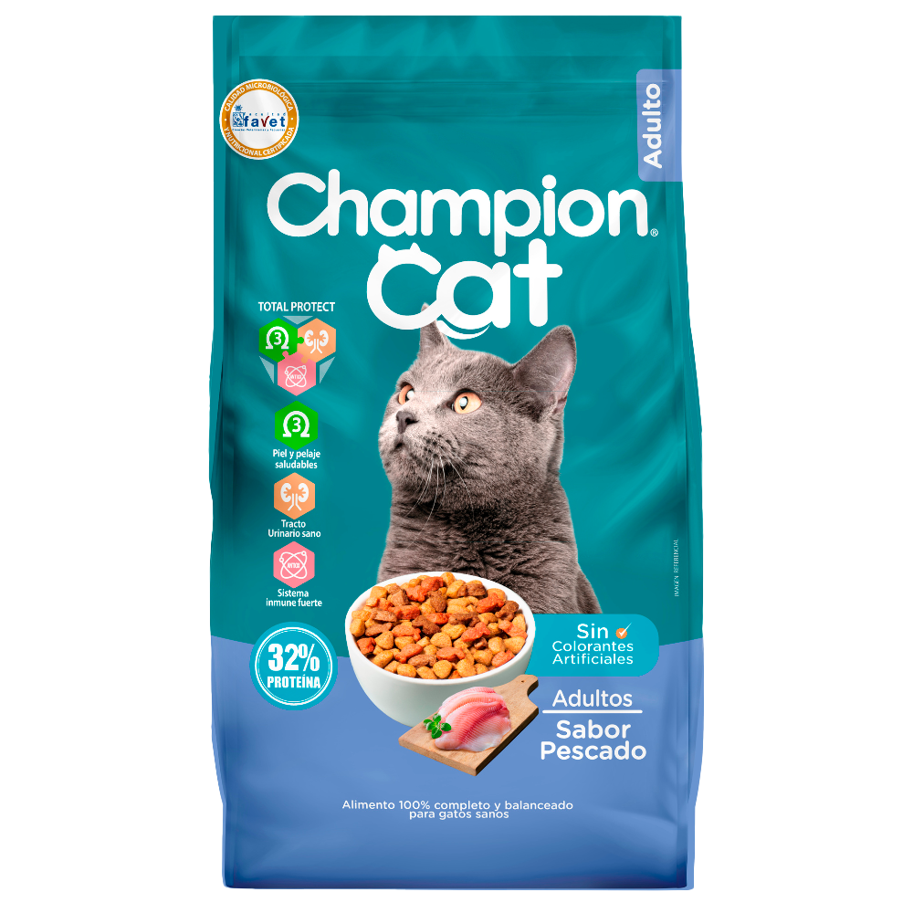 CHAMPION CAT S.PESCADO 20KG