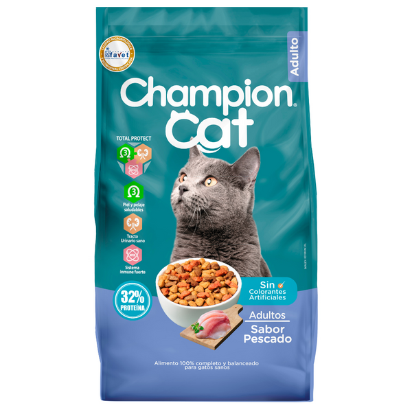 CHAMPION CAT S.PESCADO 8KG