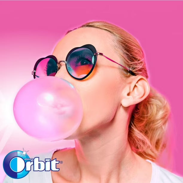 ORBIT CHICLE SABOR BUBBLEMINT 64GR