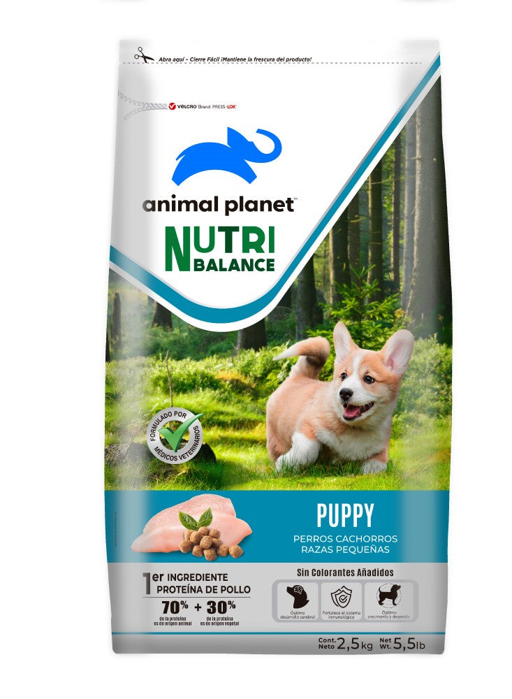 ANIMAL PLANET CACHORRO RAZAS PEQUEÑAS 2.5KG