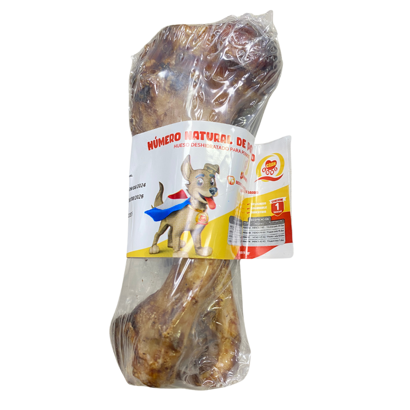 HUESO HUMERO NATURAL PORCINO GRAN CANIN 197GR