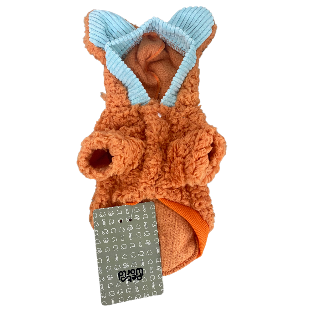 POLERON CAPUCHA POLAR PARA MASCOTA COLORES