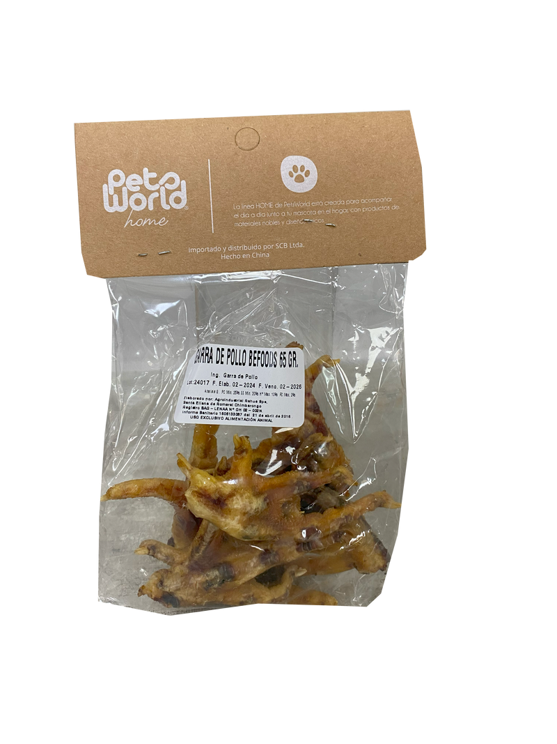 GARRA DE POLLO 65GR RAHUE