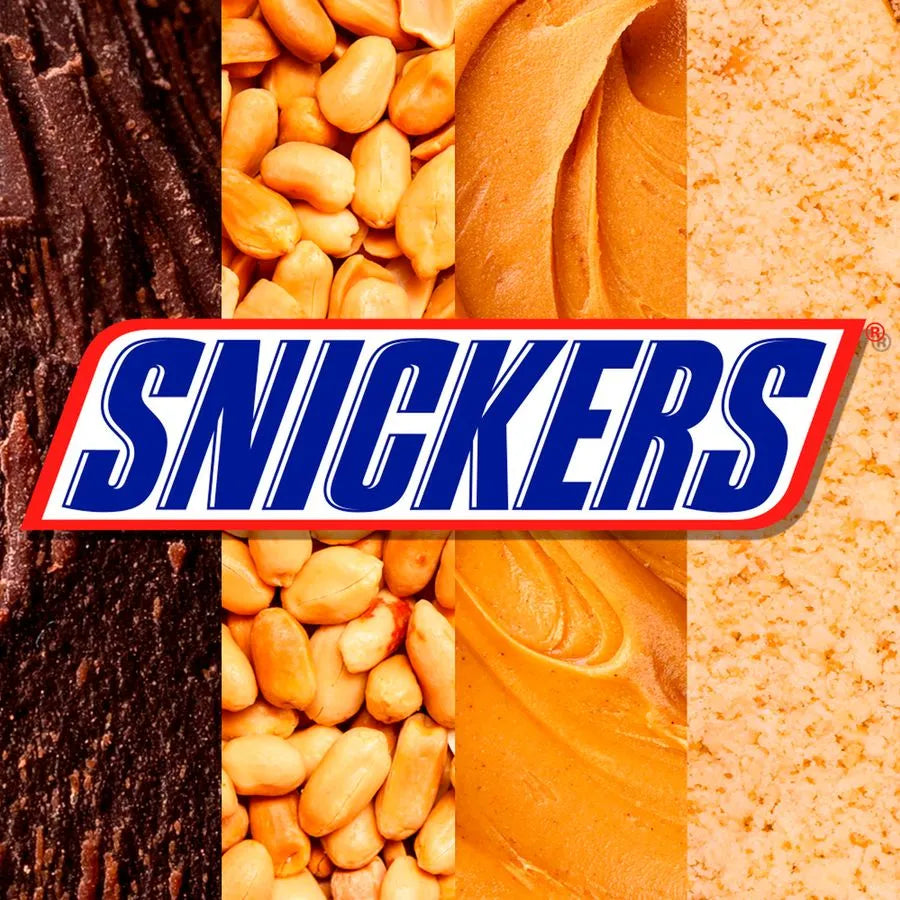 CHOCOLATE SNICKERS CON LECHE Y MANÍ 53GR