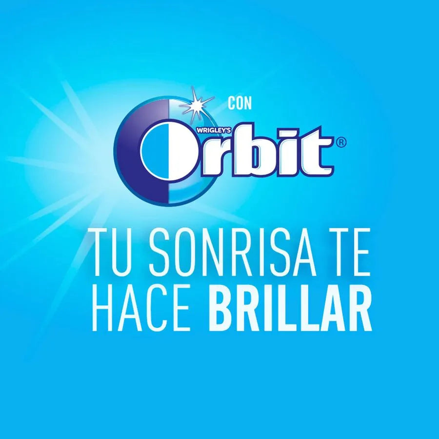 ORBIT CHICLE SABOR MENTA 64GR