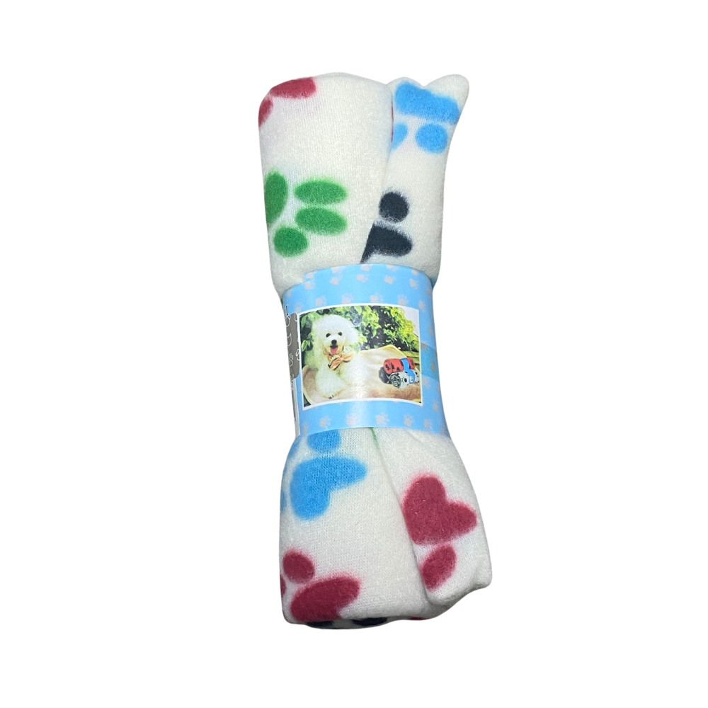MANTA POLAR PATITAS COLOR 2 100*120CM (M8412-11)