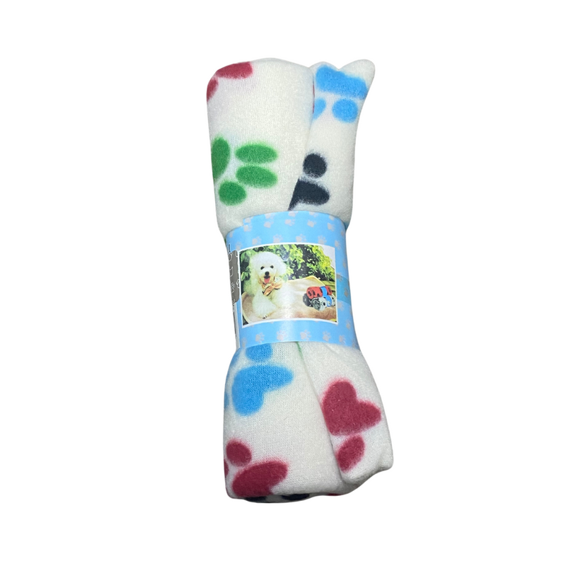 MANTA POLAR PATITAS COLOR 2 100*120CM (M8412-11)