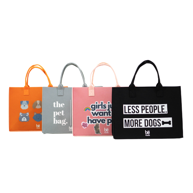 BOLSA FIELTRO ROSADO DISENO 40X30X15CM (403016)