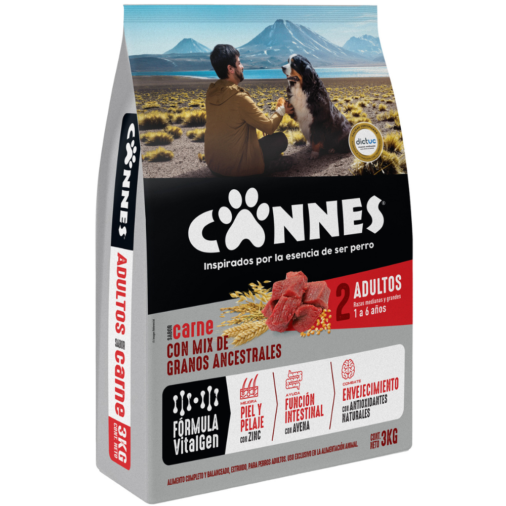 CANNES ADULTO CEREAL PREMIUM 9KG