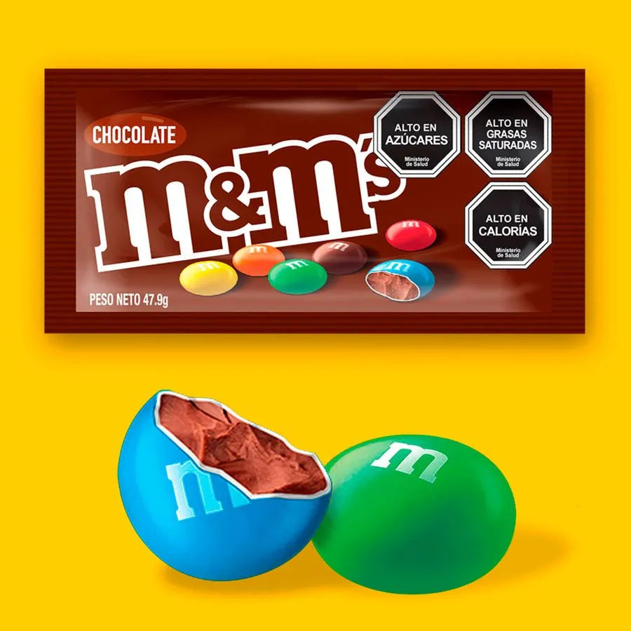 CHOCOLATE M&M CON LECHE 48GR