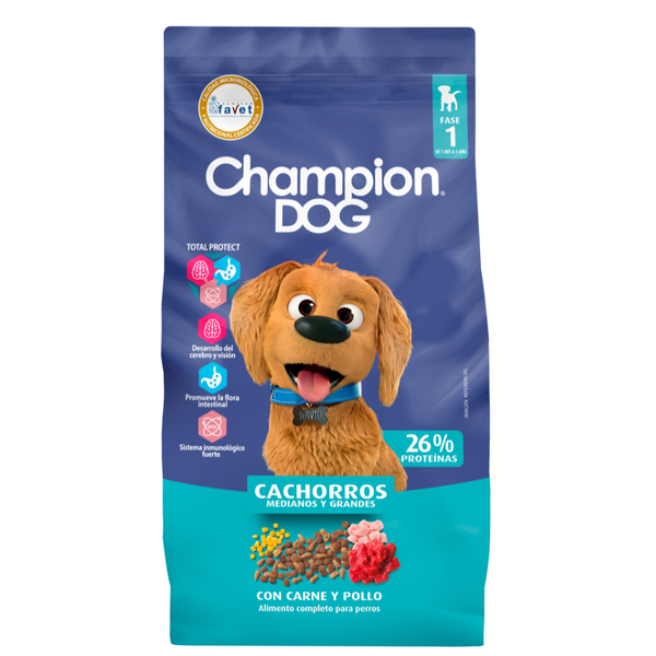 CHAMPION CACHORRO MYG CARNE Y POLLO