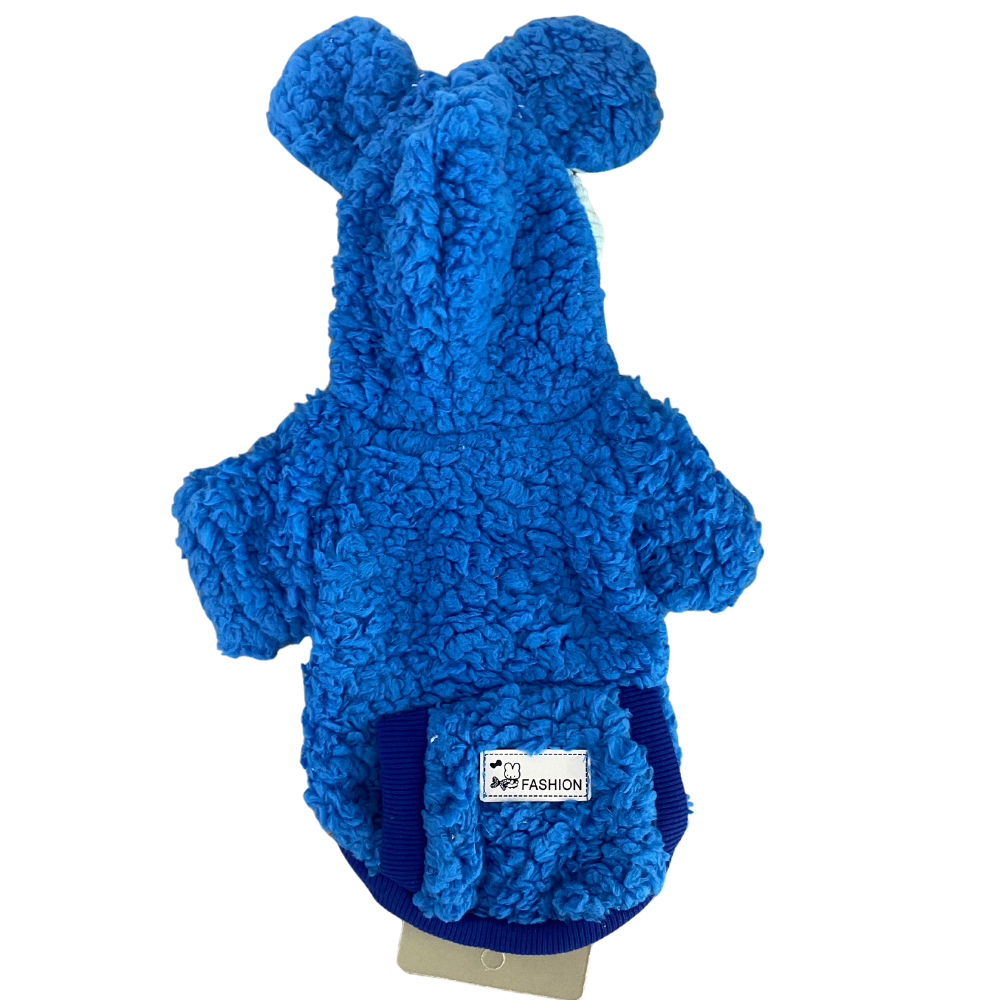 POLERON CAPUCHA POLAR PARA MASCOTA COLORES