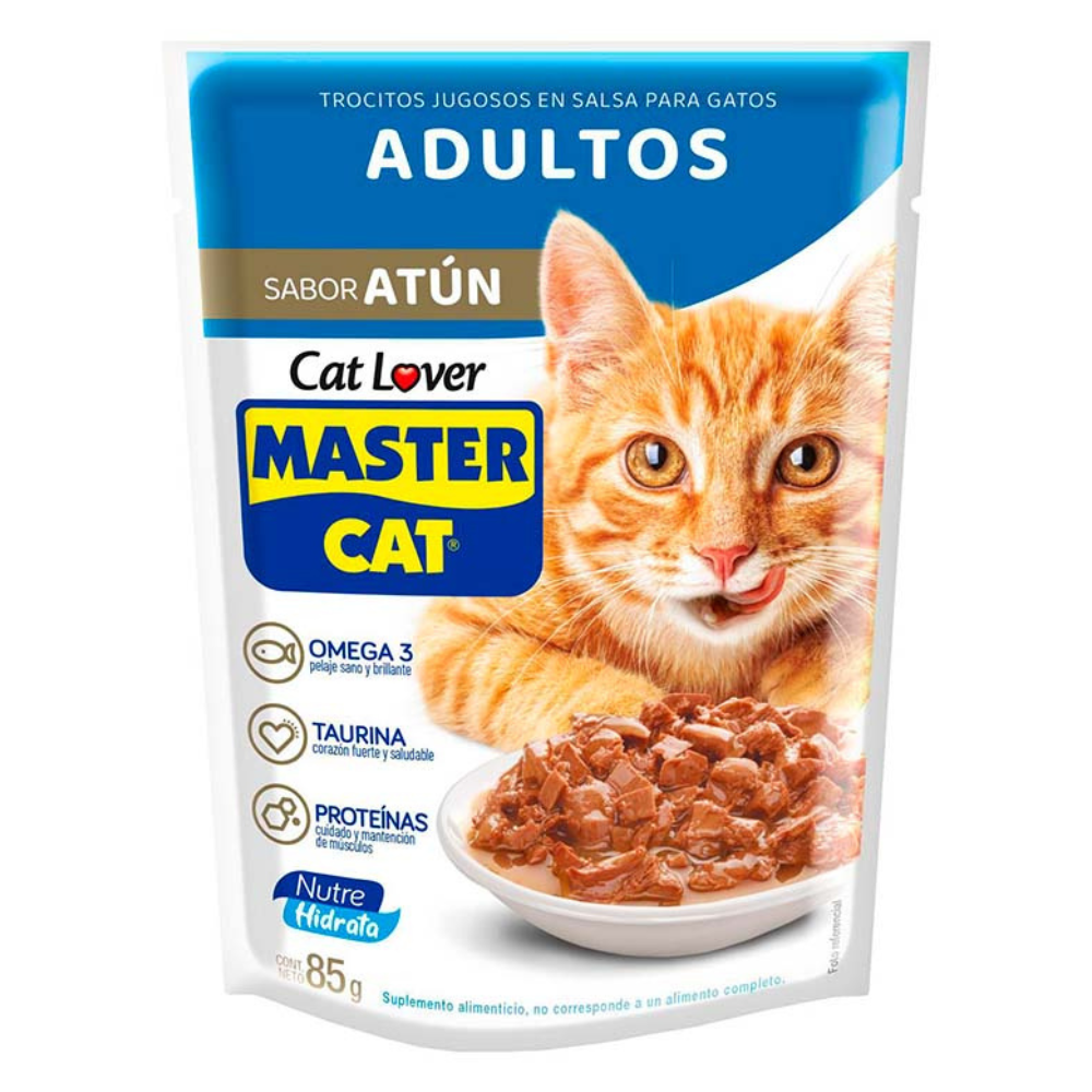 MASTERCAT ADULTO ATÚN 85GR