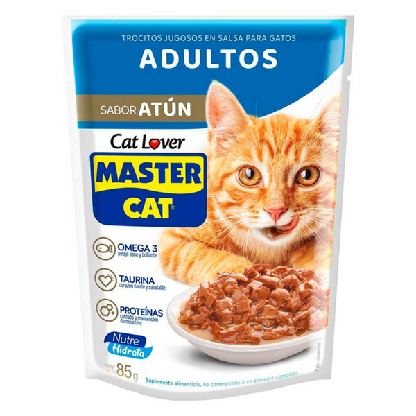 MASTERCAT SOBRE ADULTO ATUN 85GR