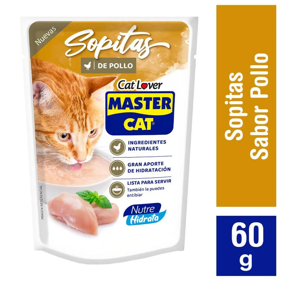 MASTERCAT SOPITA POLLO 60GRS