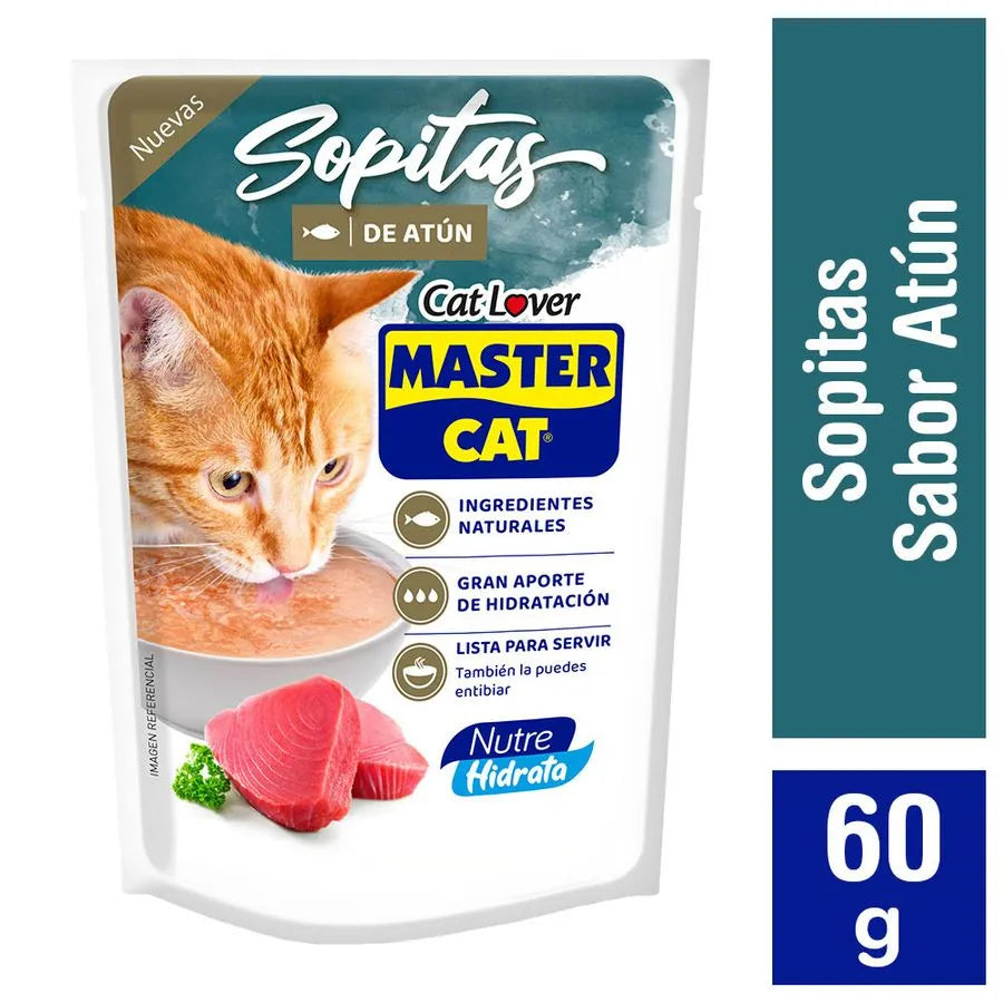 MASTERCAT SOPITA ATÚN 60GRS