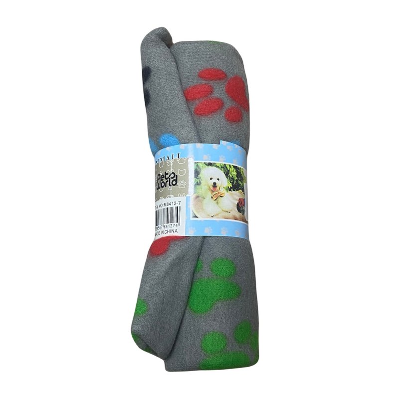 MANTA POLAR PATITAS COLOR 2 100*120CM (M8412-11)